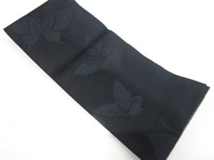 蝶模様織り出し　浴衣帯